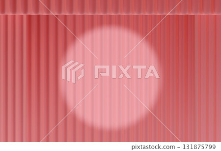 背景材料_窗簾和聚光燈_粉紅色 背景材料_窗簾和聚光燈_粉紅色 131875799