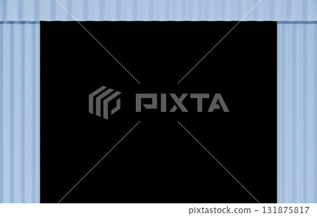 Background material_curtain_light blue Background material_curtain_light blue 131875817