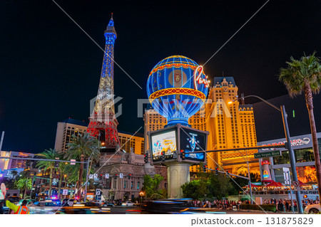 Night view of Las Vegas, Nevada, USA Night view of Las Vegas, Nevada, USA 131875829