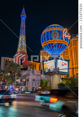 Night view of Las Vegas, Nevada, USA Night view of Las Vegas, Nevada, USA 131875830