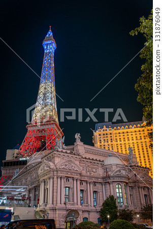 Night view of Las Vegas, Nevada, USA 131876049