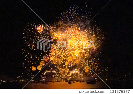 Hiroshima Minato Yume Fireworks Festival 131876577