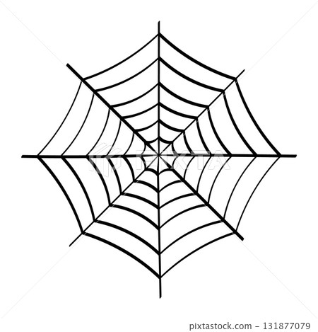 spider web icon isolated. cobweb background. Vector illustration 131877079