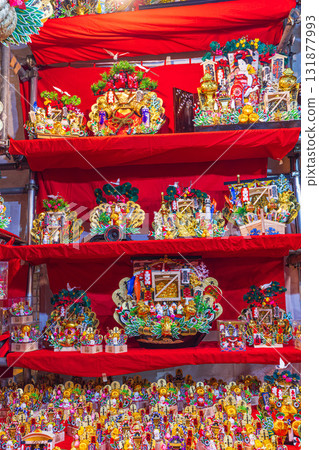 Tori no Ichi rake at Sensoji Temple Tori no Ichi rake at Sensoji Temple 131877993