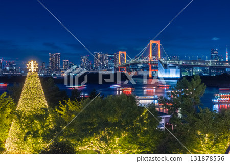 台場彩虹橋的夏季特別彩燈 台場彩虹橋的夏季特別彩燈 131878556