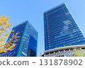 Autumn buildings in Umeda, Osaka (Kita-ku, Osaka City, Osaka Prefecture) 131878902