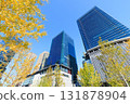 Autumn buildings in Umeda, Osaka (Kita-ku, Osaka City, Osaka Prefecture) 131878904