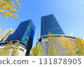 Autumn buildings in Umeda, Osaka (Kita-ku, Osaka City, Osaka Prefecture) 131878905