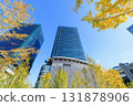Autumn buildings in Umeda, Osaka (Kita-ku, Osaka City, Osaka Prefecture) 131878906