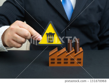 Industrial waste disposal. Waste disposal, decontamination of hazardous substances, and recycling. Environmental safety, sustainable industry, waste management systems. Circular economy development. Industrial waste disposal. Waste disposal, decontamination of hazardous substances, and recycling. Environmental safety, sustainable industry, waste management systems. Circular economy development. 131878968