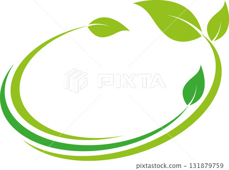 leaves, plant, organic, vegan, eco, gardener, naturopath, logo 131879759