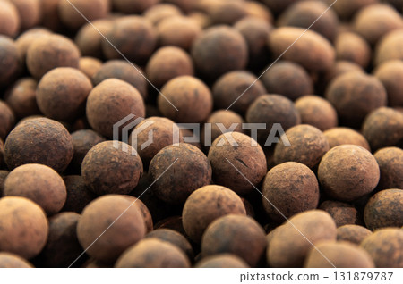 Chocolate-covered nuts. Lots of delicious treats on the store shelves. Chocolate-covered nuts. Lots of delicious treats on the store shelves. 131879787