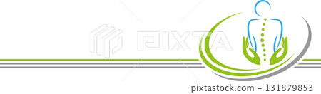 Person, hands, spine, orthopedics, physiotherapy, massage, alternative practitioner, background Person, hands, spine, orthopedics, physiotherapy, massage, alternative practitioner, background 131879853