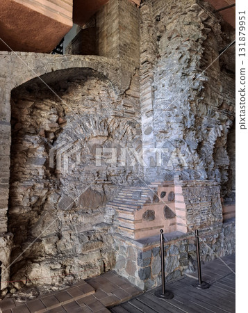 Golden Gate - main gate in fortifications of Kyiv, capital of Kievan Rus,Ukraine 131879951