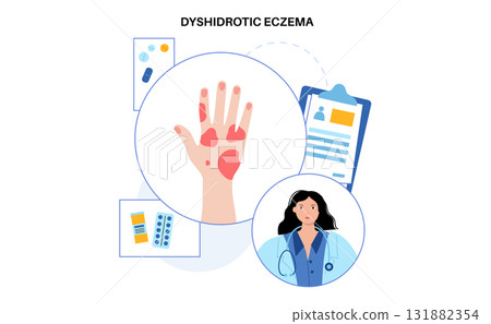 Dermatitis skin disease 131882354