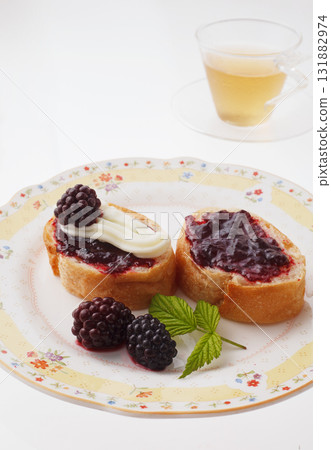 Blackberry studio photography 131882974