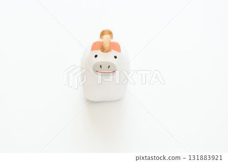 Horse figurine Year of the Horse New Year's card material Horse figurine Year of the Horse New Year's card material 131883921