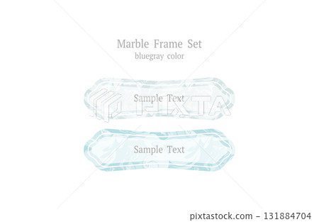 Simple blue-gray marble frame set 07 Simple blue-gray marble frame set 07 131884704