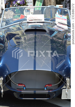 古典賽車/春之祭街頭展示的老式賽車 131886172