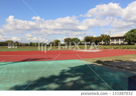 Athletics stadium in Kanaoka Park, Shinkanaoka-cho, Kita-ku, Sakai City, Osaka Prefecture Athletics stadium in Kanaoka Park, Shinkanaoka-cho, Kita-ku, Sakai City, Osaka Prefecture 131887032