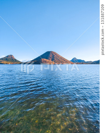 Lake Haruna and Mount Haruna (Autumn) Lake Haruna and Mount Haruna (Autumn) 131887109