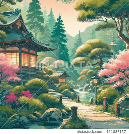 Good old Japanese gardens, Japanese gardens, beautiful Japanese landscapes 131887157
