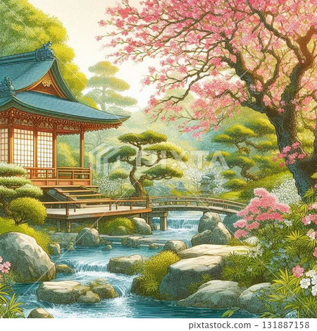 Good old Japanese gardens, Japanese gardens, beautiful Japanese landscapes 131887158