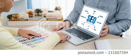 SEO search engine optimization for brisk e-commerce and online retail business 131887394