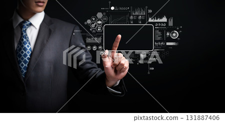 Business Professional Engaging with Big Data Analytics and Marketing Strategy Using AI for Effective Decision-Making and Growth in Digital Landscape XDMCP Business Professional Engaging with Big Data Analytics and Marketing Strategy Using AI for Effective Decision-Making and Growth in Digital Landscape XDMCP 131887406
