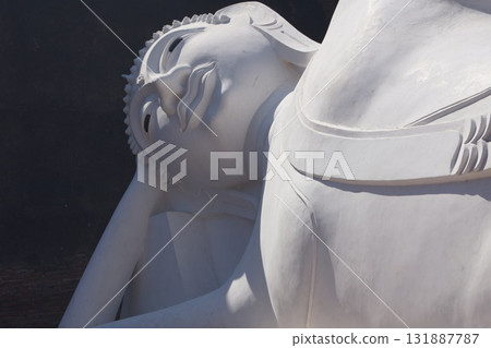 Big Buddha at Wat Yai Chaimongkhon in Ayutthaya, Thailand 131887787