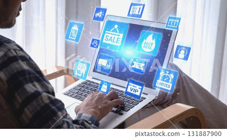 Sale and promotion icons for marketing and e-commerce business Gist Sale and promotion icons for marketing and e-commerce business Gist 131887900