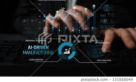 AI-driven manufacturing and industrial automation Marrow 131888049