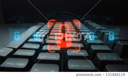 Cybersecurity Breach Highlighting Data Vulnerability Marrow 131888119