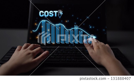 Digital Cost Reduction Strategy for Business Optimization Muxer 131888407