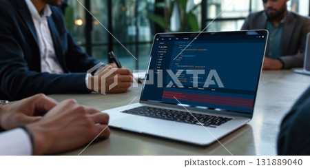 Software development programming on computer screen for brisk application Software development programming on computer screen for brisk application 131889040