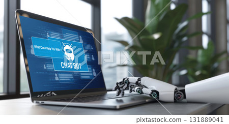 Chatbot software application for brisk online business 131889041