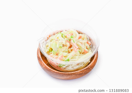Green papaya tuna mayonnaise salad Green papaya tuna mayonnaise salad 131889083