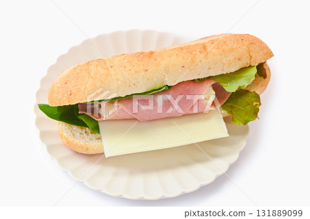 Ham and potato salad cassotto Ham and potato salad cassotto 131889099