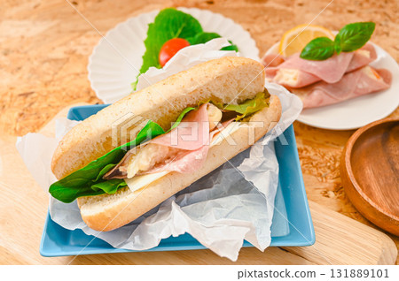 火腿馬鈴薯沙拉燴飯 131889101