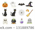 Halloween illustration 131889786