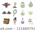 Halloween illustration 131889791