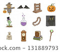 Halloween illustration 131889793
