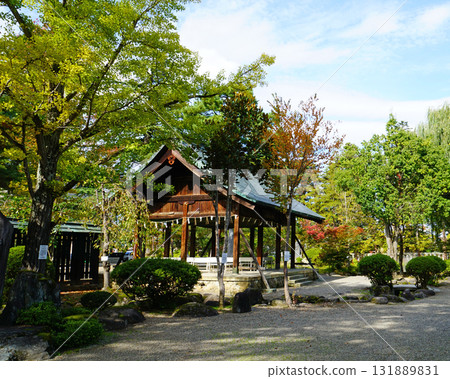 Uesugi Shrine Autumn leaves 131889831