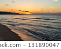 Sunset view of the sea 131890047