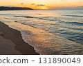 Sunset view of the sea 131890049