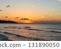 Sunset view of the sea 131890050