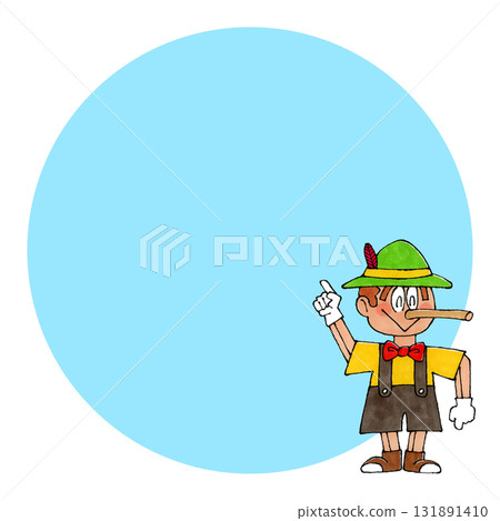 Pinocchio copy space Pinocchio copy space 131891410