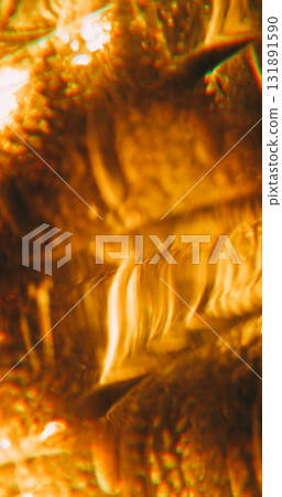 Blur gleam texture. Optical glow. Yellow orange color warm rainbow glare twinkle shadow reflection on art illuminated abstraction. Blur gleam texture. Optical glow. Yellow orange color warm rainbow glare twinkle shadow reflection on art illuminated abstraction. 131891590