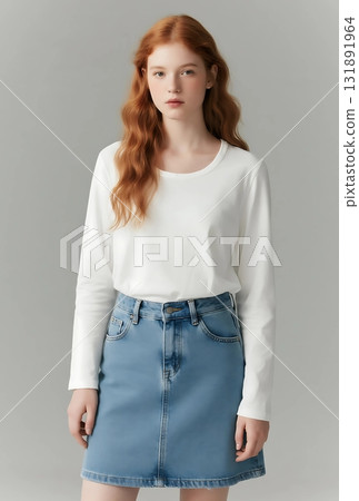 Long-sleeved T-shirt model 131891964