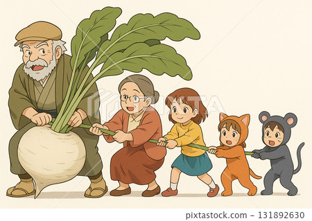 People performing fairy tale plays 131892630